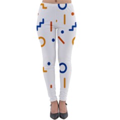 Abstract Dots And Line Pattern T- Shirt Abstract Dots And Line Pattern 4 Lightweight Velour Leggings by maxcute