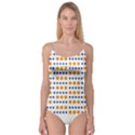 Abstract Dots Pattern T- Shirt Abstract Dots Pattern T- Shirt Camisole Leotard  View1