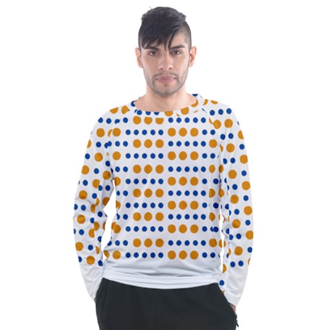 Abstract Dots Pattern T- Shirt Abstract Dots Pattern T- Shirt Men s Long Sleeve Raglan Tee by maxcute