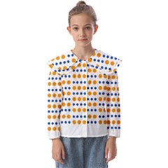 Abstract Dots Pattern T- Shirt Abstract Dots Pattern T- Shirt Kids  Peter Pan Collar Blouse by maxcute