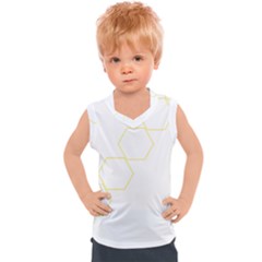 Abstract Hexagon Pattern T- Shirt Abstract Hexagon Pattern T- Shirt Kids  Sport Tank Top