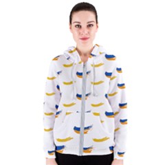 Abstract Paint Pattern T- Shirt Abstract Paint Pattern T- Shirt Women s Zipper Hoodie