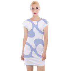 Abstract Pattern Beige Swirl T- Shirt Abstract Pattern Beige Swirl 2 Cap Sleeve Bodycon Dress by maxcute