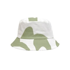 Abstract Pattern Green Swirl T- Shirt Abstract Pattern Green Swirl T- Shirt Bucket Hat (kids) by maxcute