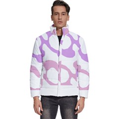 Abstract Pattern Mixed Colored Swirl T- Shirt Abstract Pattern Mixed Colored Swirl T- Shirt Men s Puffer Bubble Jacket Coat by maxcute