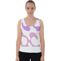 Abstract Pattern Mixed Colored Swirl T- Shirt Abstract Pattern Mixed Colored Swirl T- Shirt Velvet Tank Top by maxcute