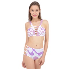 Abstract Pattern Mixed Colored Swirl T- Shirt Abstract Pattern Mixed Colored Swirl T- Shirt Cage Up Bikini Set by maxcute