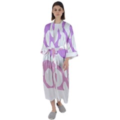 Abstract Pattern Mixed Colored Swirl T- Shirt Abstract Pattern Mixed Colored Swirl T- Shirt Maxi Satin Kimono by maxcute