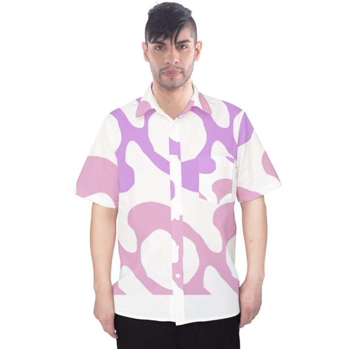 Abstract Pattern Mixed Colored Swirl T- Shirt Abstract Pattern Mixed Colored Swirl T- Shirt Men s Hawaii Shirt