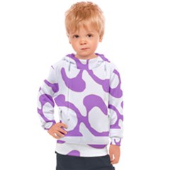 Abstract Pattern Purple Swirl T- Shirt Abstract Pattern Purple Swirl T- Shirt Kids  Hooded Pullover by maxcute