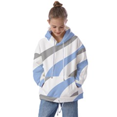 Abstract Pattern T- Shirt Abstract Pattern 4 Kids  Oversized Hoodie