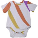 Abstract Pattern T- Shirt Abstract Pattern 6 Baby Short Sleeve Bodysuit View1