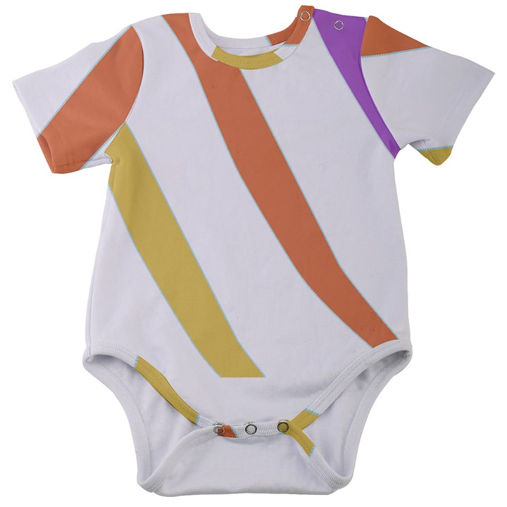 Abstract Pattern T- Shirt Abstract Pattern 6 Baby Short Sleeve Bodysuit