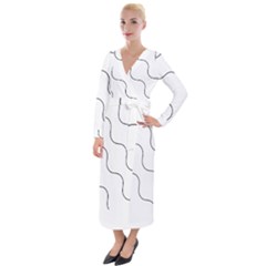 Abstract Pattern T- Shirt Abstract Pattern T- Shirt Velvet Maxi Wrap Dress by maxcute