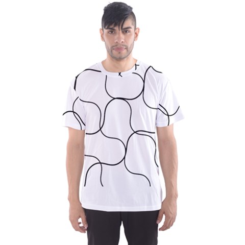 Abstract Pattern T- Shirt Abstract Pattern2 Men s Sport Mesh Tee by maxcute