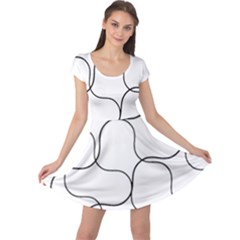 Abstract Pattern T- Shirt Abstract Pattern2 Cap Sleeve Dress by maxcute