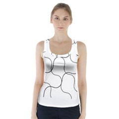 Abstract Pattern T- Shirt Abstract Pattern2 Racer Back Sports Top by maxcute