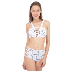 Abstract Pattern T- Shirt Abstract Pattern2 Cage Up Bikini Set by maxcute