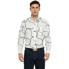 Abstract Pattern T- Shirt Abstract Pattern2 Men s Long Sleeve Pocket Shirt  by maxcute