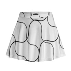 Abstract Pattern T- Shirt Abstract Pattern2 Mini Flare Skirt by maxcute