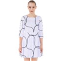 Abstract Pattern T- Shirt Abstract Pattern2 Smock Dress View1