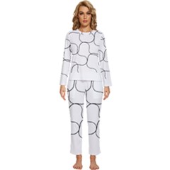 Abstract Pattern T- Shirt Abstract Pattern2 Womens  Long Sleeve Lightweight Pajamas Set by maxcute