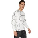 Abstract Pattern T- Shirt Abstract Pattern2 Men s Fleece Sweatshirt View3