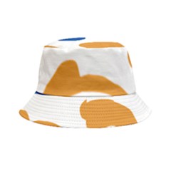 Abstract Swirl Gold And Blue Pattern T- Shirt Abstract Swirl Gold And Blue Pattern T- Shirt Bucket Hat by maxcute