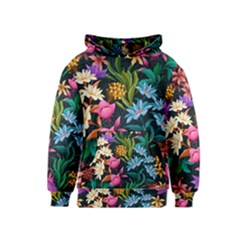 Floral print  Kids  Pullover Hoodie