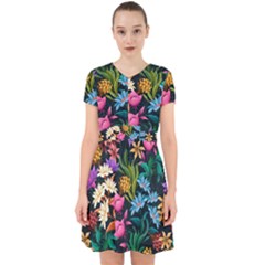 Floral print  Adorable in Chiffon Dress