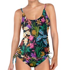 Floral Print  Tankini Set by BellaVistaTshirt02