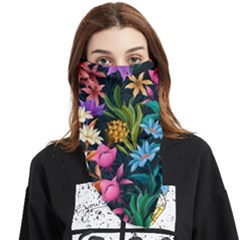 Floral Print  Face Covering Bandana (triangle) by BellaVistaTshirt02