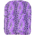 Purple Leopard  Full Print Backpack View1