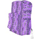 Purple Leopard  Full Print Backpack View3