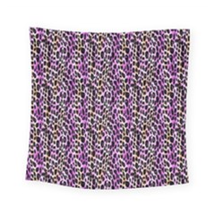 Leopard Square Tapestry (small) by DinkovaArt