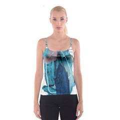 Abstract T- Shirt Abstract 31 Spaghetti Strap Top by maxcute