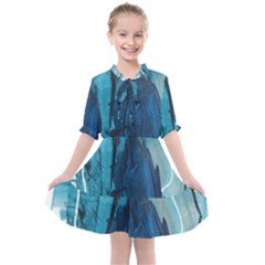 Abstract T- Shirt Abstract 31 Kids  All Frills Chiffon Dress