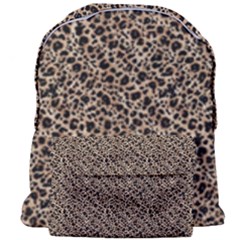 Purple Leopard 05 Giant Full Print Backpack by DinkovaArt