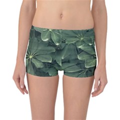 Leaves Closeup Background Photo1 Reversible Boyleg Bikini Bottoms by dflcprintsclothing