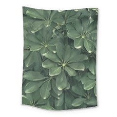 Leaves Closeup Background Photo1 Medium Tapestry by dflcprintsclothing