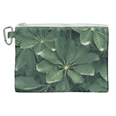 Leaves Closeup Background Photo1 Canvas Cosmetic Bag (xl) by dflcprintsclothing