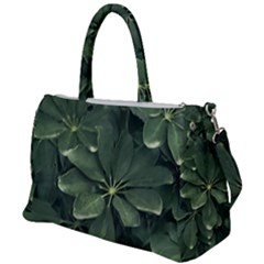 Leaves Closeup Background Photo1 Duffel Travel Bag by dflcprintsclothing