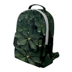 Leaves Closeup Background Photo1 Flap Pocket Backpack (large)