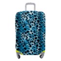 Blue Leopard Luggage Cover (Small) View1