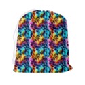 Rainbow Leopard 2 Drawstring Pouch (2XL) View2