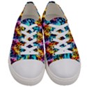 Rainbow Leopard 2 Women s Low Top Canvas Sneakers View1