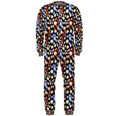 Colorful Leopard Onepiece Jumpsuit (men) by DinkovaArt