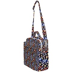 Colorful Leopard Crossbody Day Bag by DinkovaArt