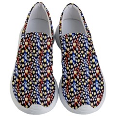 Colorful Leopard Women s Lightweight Slip Ons by DinkovaArt