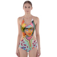 Woman Cut-out One Piece Swimsuit by PollyParadiseBoutique7